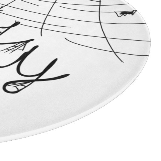 Planche À Découper Vibes éffrayantes araignées Abstraites (Coin)