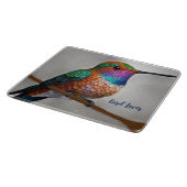 Planche À Découper Vibrant Allen’s Hummingbird Painting (Coin)