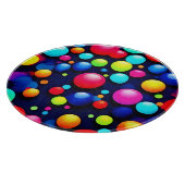 Planche À Découper Vibrant Bubble Pop Art (Coin)