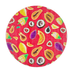 Planche À Découper Vibrant Fruity Délice Motif