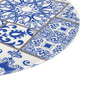 Planche À Découper Victorian Majolica : Patchwork Tile Motif. (Coin)