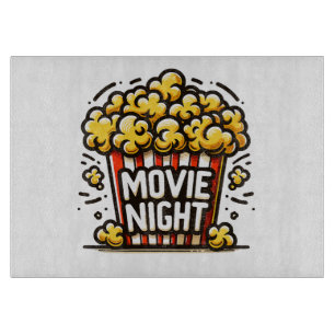 Planche À Découper Vidéo Night Delight Jouer Popcorn