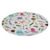 Planche À Découper Vie marine colorée (Coin)