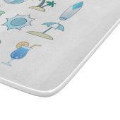 Planche À Découper Vie sur la plage Thunder_Cove (Coin)