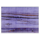 Planche À Découper Vieille peinture pourpre criquée sur le bois (Devant)