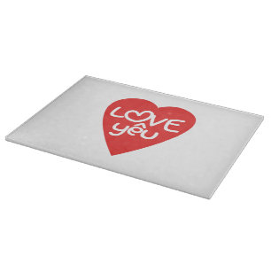 Planche À Découper Vietnamien Valentine ♥ Love Yêu ♥ Asian Wordplay