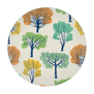 Planche À Découper Vieux arbres motif naturel sans couture