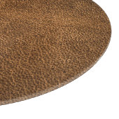 Planche À Découper Vieux cuir Brown : Arrière - plan texturé (Coin)