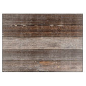 Planche À Découper Vieux mur extérieur en bois Patiné d'une ferme (Devant)