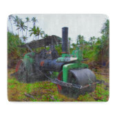 Planche À Découper Vieux rouleau de vapeur (Devant)