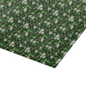 Planche À Découper Vignes de jasmin fleuries gracieuses (Coin)