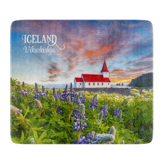 Planche À Découper Vikurkirkja, Islande (Devant)
