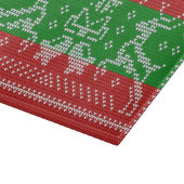 Planche À Découper Vilain chandail cloches Xmas rennes crochet (Coin)