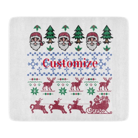 Planche À Découper Vilain Sweater Style Thunder_Cove (Devant)