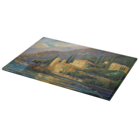 Planche À Découper Villa de lac (Coin)