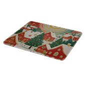 Planche À Découper Village de Noël (Coin)