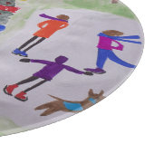 Planche À Découper Village de Noël (Coin)