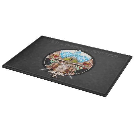Planche À Découper Village de Tiki (Coin)