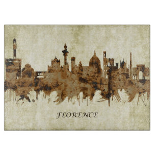 Planche À Découper Ville de Florence Italie