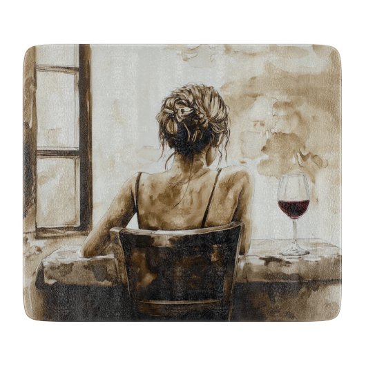 Planche À Découper Vin (Devant)