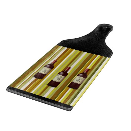 Planche À Découper Vin à pinces en verre (Coin)