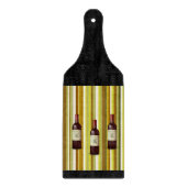 Planche À Découper Vin à pinces en verre (Devant)