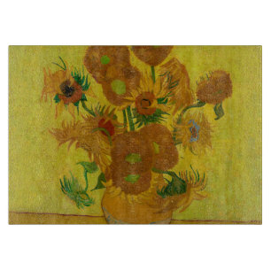 Planche À Découper Vincent Van Gogh 15 Tournesols Peinture