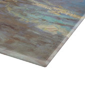 Planche À Découper Vincent van Gogh - Bateaux de pêche sur la plage (Coin)