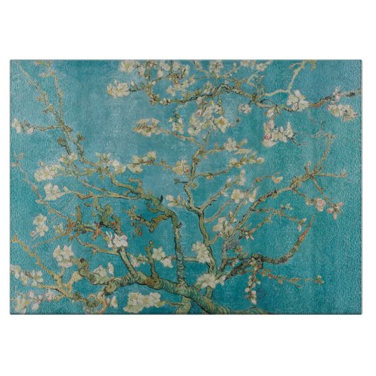 Planche À Découper Vincent van Gogh Branches d'amandier en fleurs (Devant)