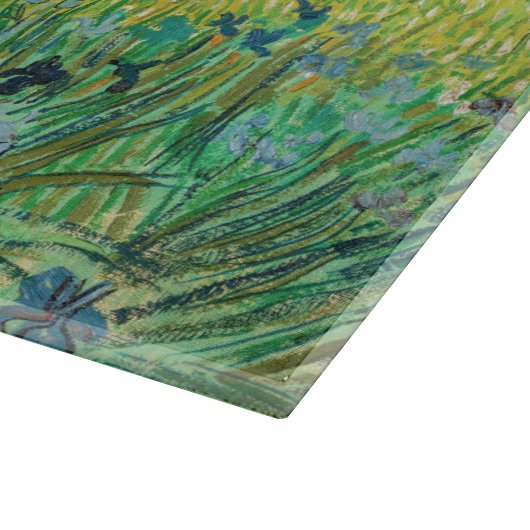 Planche À Découper Vincent van Gogh - Champ avec Iris près d'Arles (Coin)
