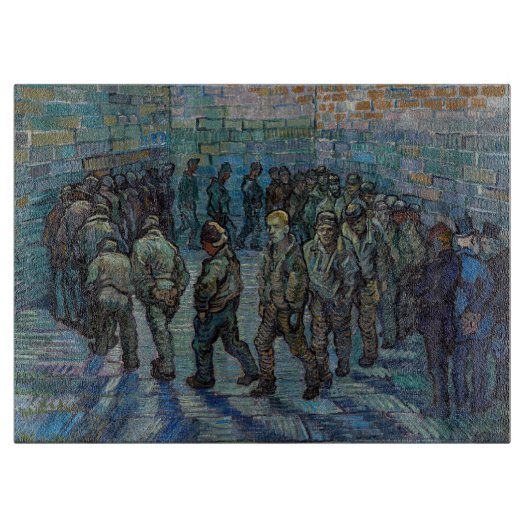 Planche À Découper Vincent van Gogh - La cour de la prison (Devant)