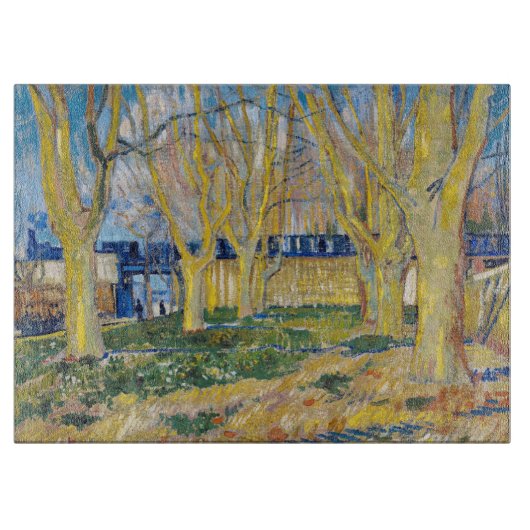 Planche À Découper Vincent van Gogh - Le Train Bleu (Devant)