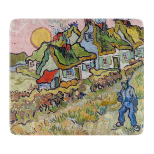 Planche À Découper Vincent van Gogh - Maisons et figure