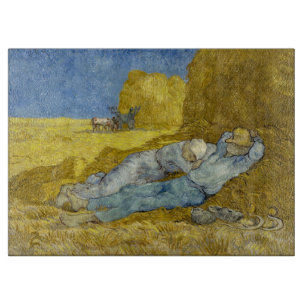 Planche À Découper Vincent Van Gogh - Midi, repos du travail / La Sie
