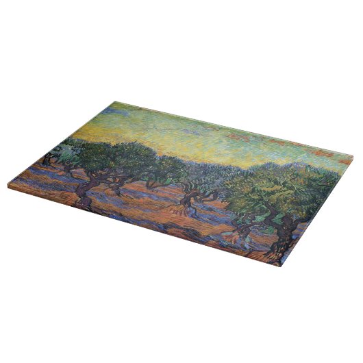 Planche À Découper Vincent Van Gogh Olive Grove Impressionnisme Art (Coin)