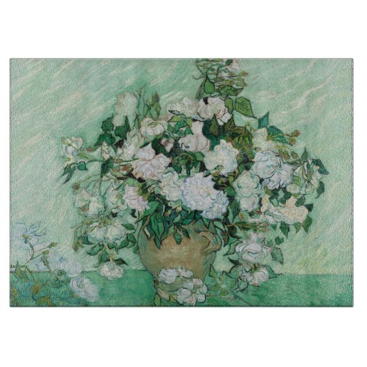 Planche À Découper Vincent van Gogh - Roses (Devant)