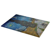 Planche À Découper Vincent van Gogh - Route avec Cypress et Star (Coin)