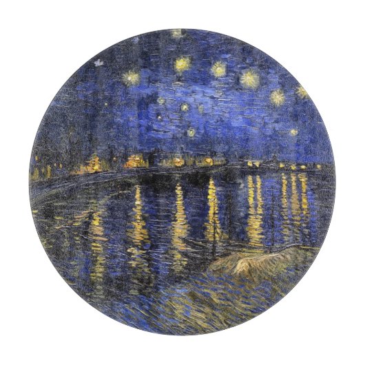 Planche À Découper Vincent Van Gogh Starry Night Over The Rhone (Devant)