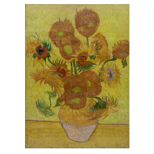 Planche À Découper Vincent van Gogh - Vase avec quinze tournesols