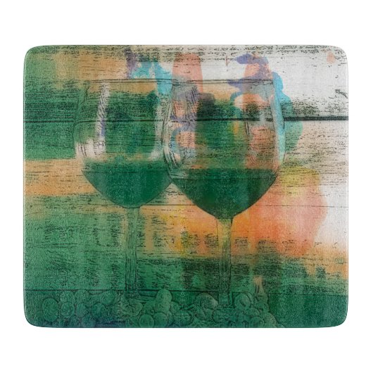 Planche À Découper Vino en Green Cutting Board (Devant)