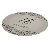 Planche À Découper Vins agricoles sur mesure Année de création (Coin)