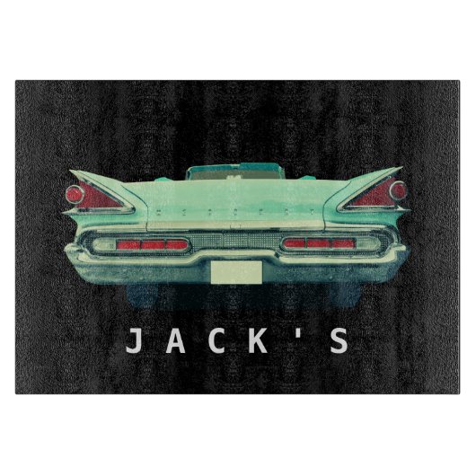 Planche À Découper Vintage 1950 Mercury Taillights Custom (Devant)