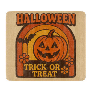 Planche À Découper Vintage 1970 Trick or Treat Halloween