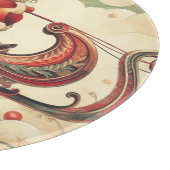 Planche À Découper vintage/caprical/père Noël/Noël (Coin)