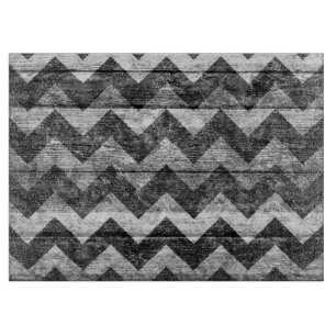 Planche À Découper Vintage Chevron Wood Abstrait #2