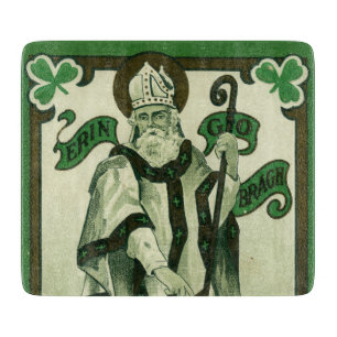 Planche À Découper Vintage - Erin Go Bragh - Vœux de la Saint-Patrick
