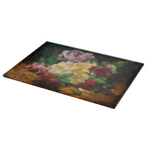 Planche À Découper Vintage français Georges Jeannin Rose