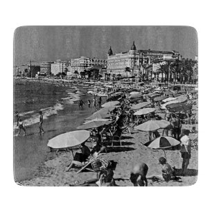 Planche À Découper Vintage France Cannes la plage