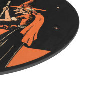 Planche À Découper Vintage Halloween Witch Cutting Board (Coin)
