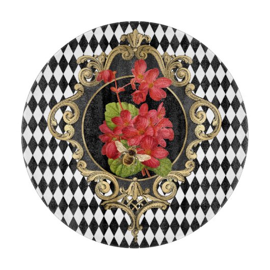 Planche À Découper Vintage Harlequin (Devant)